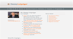 Desktop Screenshot of dannyleipziger.com